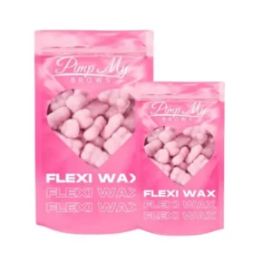 Flexi Wax elastyczny twardy wosk różowa perła Pimp My Brows 500g